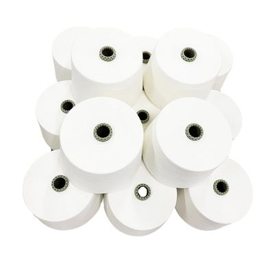 Leveranciers van garens bieden gerecycled polyester Ne60/1 Sior Compact Spun Garn aan voor breiwerk