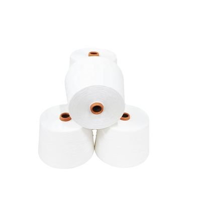 Polyester gemengd garen GRS 65% gerecycled 35% bamboe Ne30S 40D