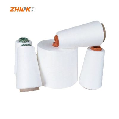 Z of S Twist Directin 50% Cationic Dyeable Polyester 35% Bamboe 15% Silk Ne30S Garens