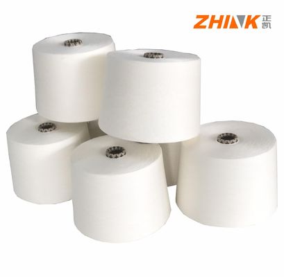 SIRO COMPACT SPUN Ne30/1 100% gerecycled polyester ruw wit garen voor weven en breien