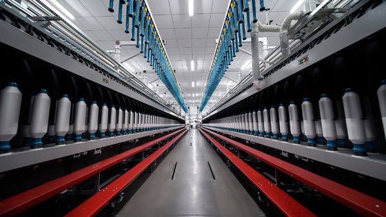 NE20/1 Compact garens voor weefwerk en breiwerk van ruwe witte Siro 80% polyester 20% viscose