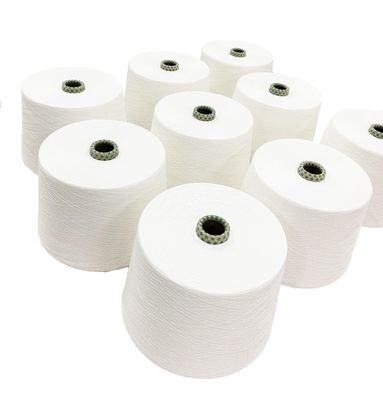 Polyester viscose 90/10 spandex ring Siro compact kern gesponnen garen