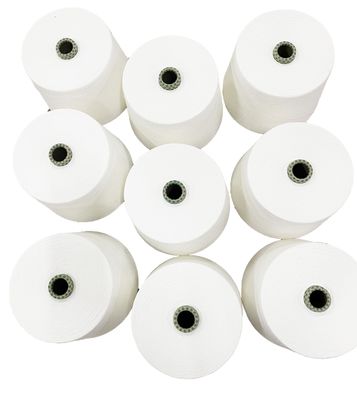 Cationische polyester viscose Ne 32/1 breigarens gesponnen