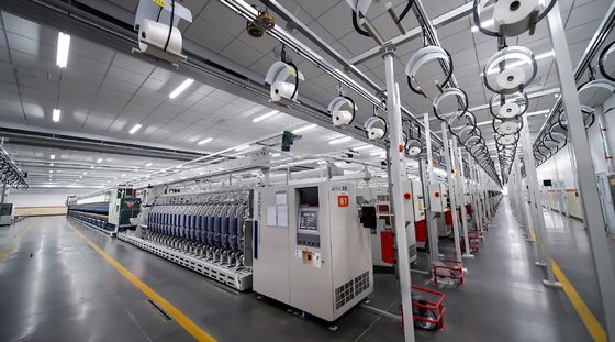 Ruwe witte Ne 36/1 ring gesponnen viscose garens voor weven / breien