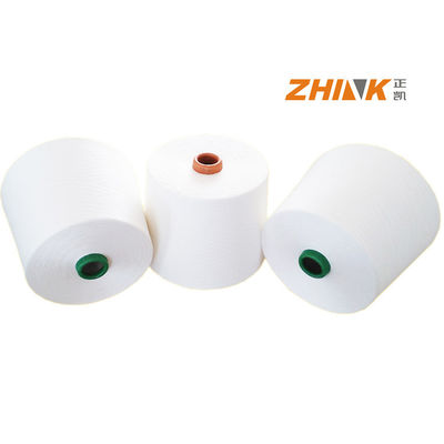 Spun garen 100% polyester 16 40D spandex kern op maat