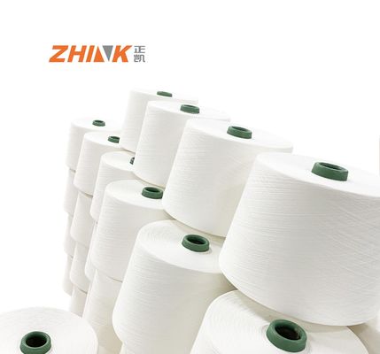 Polyester viscose 90/10 spandex ring Siro compact kern gesponnen garen