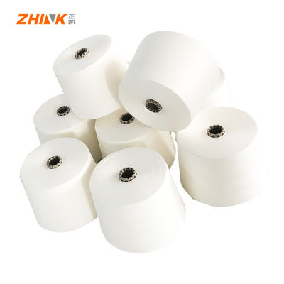 65% kathionisch kleurbaar polyester 35% bamboe Ne50/1 Siro Compact Garment voor brei- en weefwerk