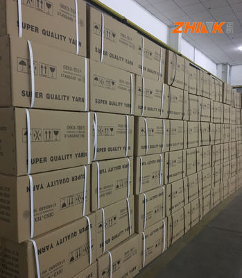 Ne34/1 Ring Spun PV garens voor breiwerk 80/20 Polyester/Viscose Blend Blended Garns