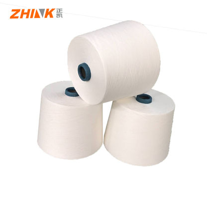 CSY-garens Polyester viscose 65/35 Ne18 40D Lycra Spandex kernplaatgarens voor denimstof