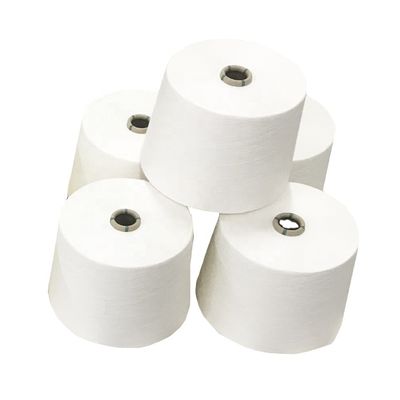 NE30S Vortex Spinning Yarn Raw White 100% Viscose voor brei- en weefwerk