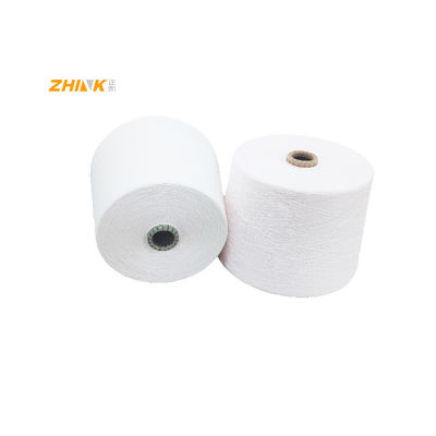 Ne60/2 TFO weefgarens van 100% viscose met een gelijkmatigheid van 1,64 en een ruwe witte afwerking