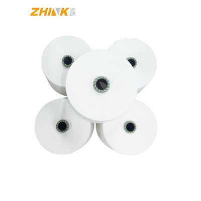 566 Sterkte PV 65/35 Ringsponsgarens voor weven en breien Polyester en viscose Raw White