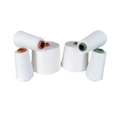 Breien 100% modaal fijn Denier Siro Compact Garne Raw White Garne voor weefprojecten