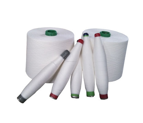 65% Rayon 35% Nylon Ne 40/1 Ring Siro Spun Raw Yarn voor het breien en weven 9.32