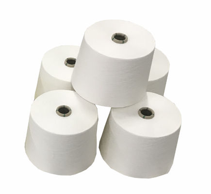 100% Modal 0.9D Ring Siro Compact Spun Garment Spandex Raw White voor brei- en weefwerk