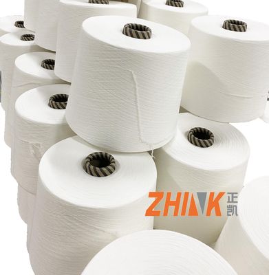 Polyester viscose 90/10 spandex ring Siro compact kern gesponnen garen