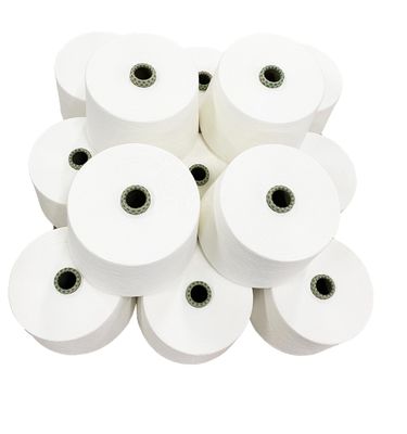 Polyester viscose 90/10 spandex ring Siro compact kern gesponnen garen