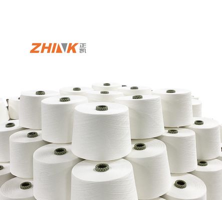 Polyester viscose 90/10 spandex ring Siro compact kern gesponnen garen