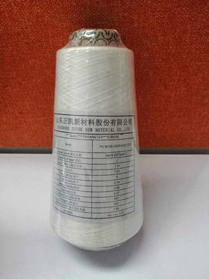 Polyester/viscose TR 80/20 gemengd spandex kern gesponnen garen ruw wit garen voor denimstof