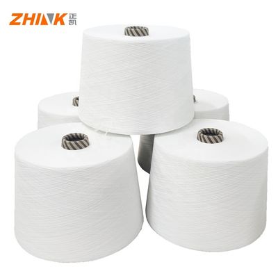 Kationisch polyester/bamboe/wol Ne 25/1 Siro Compact Garn voor weven en breien
