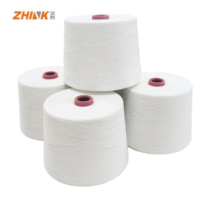 Kationisch polyester/bamboe/wol Ne 25/1 Siro Compact Garn voor weven en breien