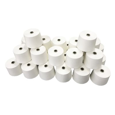 Uster getest 70% polyester 30% viscose gemengd 30 40D kern gesponnen garen met 877tpm Twist
