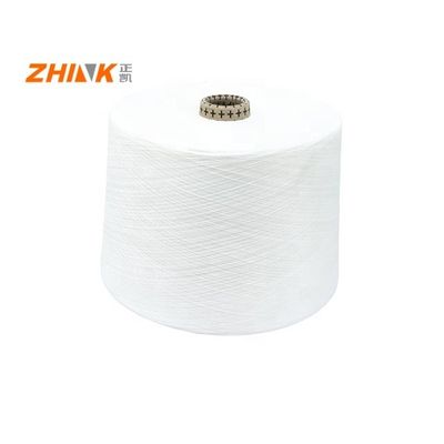 65% Cationisch polyester 35% Viscose NE32/1 970 Twist Spandex Core Spun Garne voor weven